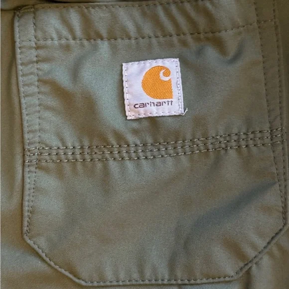 Carhartt Scrubs Lot, women’s size medium olive green. - Picture 6 of 6
